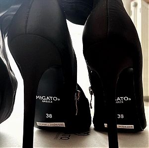 Migato ST09190_Black Γυναικεία Μπότα