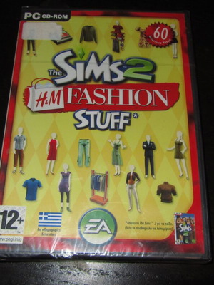The Sims 2 H&M Fashion Stuff PC CD καινούργιο σφραγισμένο