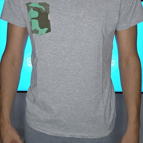 T-shirt TRN1961 gray size L like new