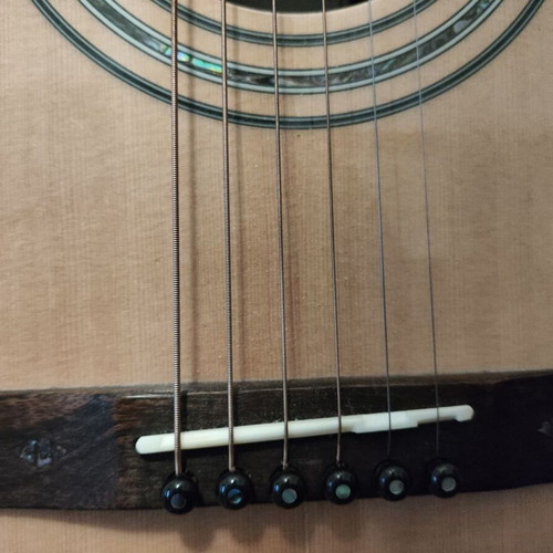 Harley Benton CLF-200 WN Acoustic Guitar like new