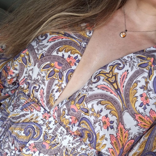 Boohoo Boho Dress like new, colorful, comfortable fit