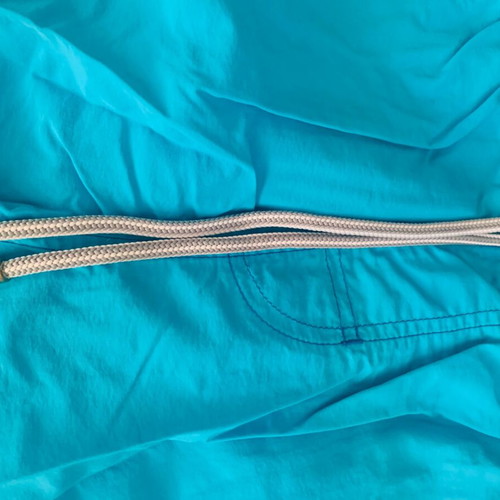 Navy & Green swim shorts like new, size XXL, turquoise