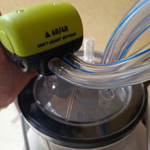 Milk milking machine 20 liters, new with goat milking nozzles