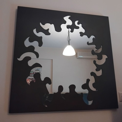 Artistic design mirror by Πιπερόριζα used