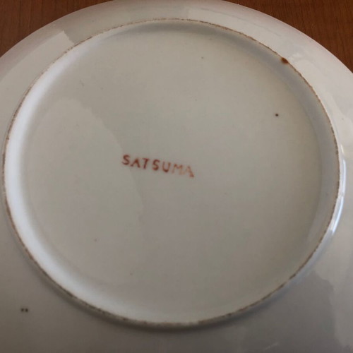 Decorative plates used, set of 6, 18cm diameter