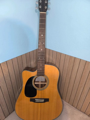 Sigma Guitars DMC-1STEL Electroacoustic Guitar like new, left-handed
