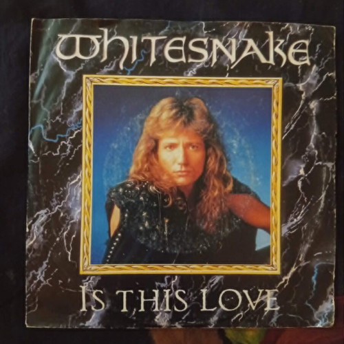 Whitesnake Is This Love 7'' single used, rock