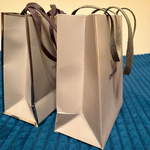 Tom Ford paper bags like new, set of 2 pieces