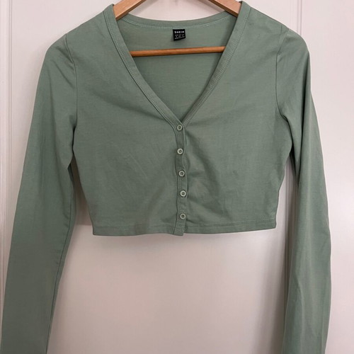 Shein green top like new, size S