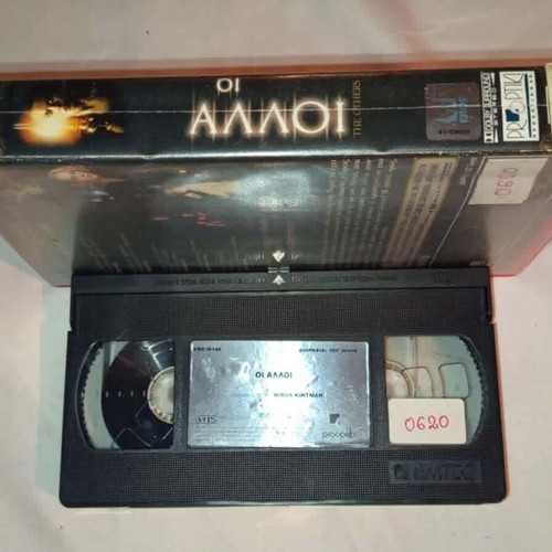 The Others VHS used with subtitles, fantasy horror thriller
