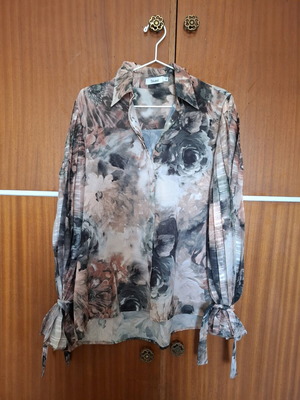 Πουκάμισο Toi&Moi με πλισέ μανίκια σαν καινούργιο, πολύχρωμο