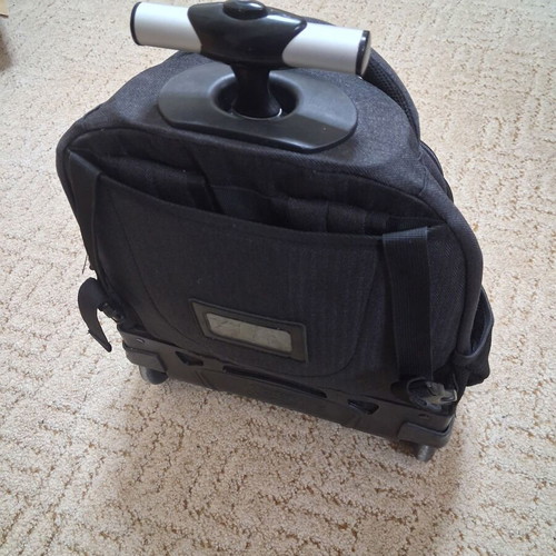 Polo trolley backpack used, 30lt capacity, black