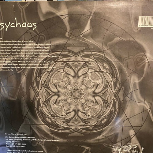 Goa trance psychaos vinyl record used, electronic