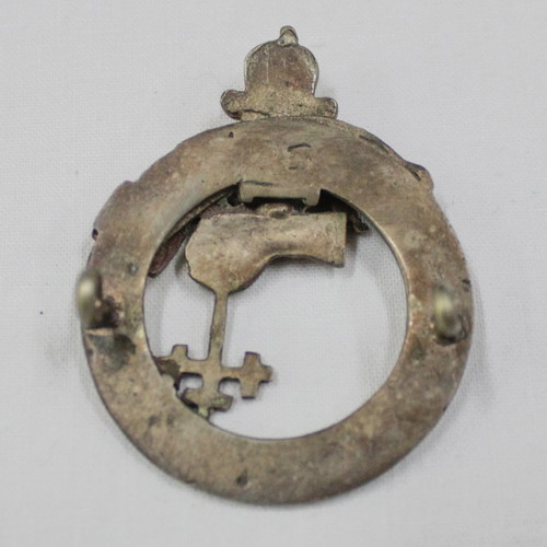 1940 Scottish Army Cap Badge used