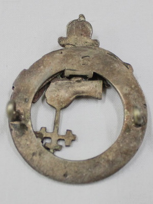 1940 Scottish Army Cap Badge used