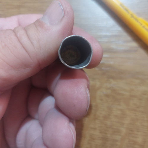 Silver thimbles used, pack