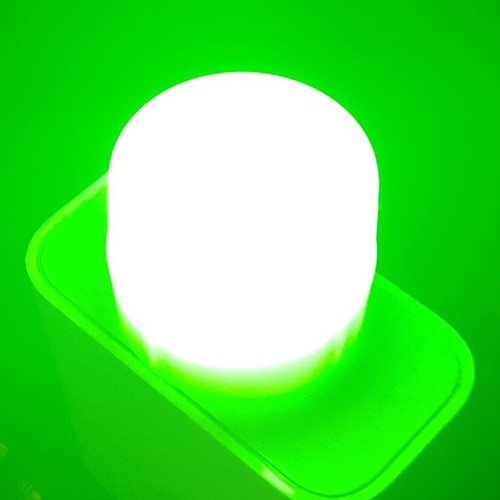 Usb led new, pack of 5 with warm white, cool white, red, green, blue