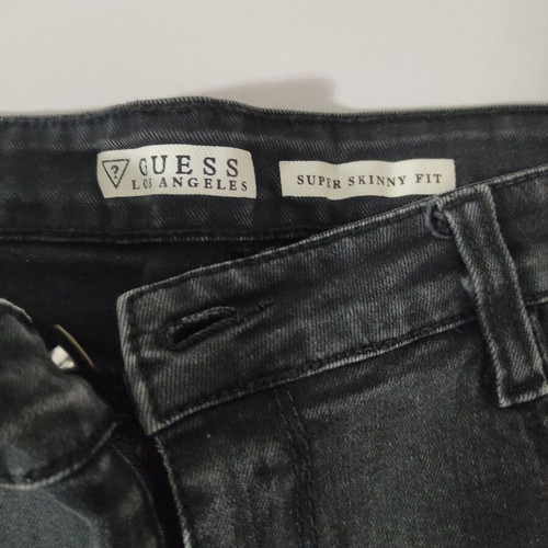 Μαύρο τζιν σορτς Guess Los Angeles XS μεταχειρισμένο