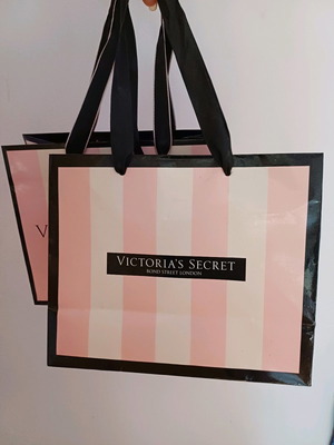 Χάρτινες τσάντες Victoria's Secret, σετ 2 τεμαχίων, mini