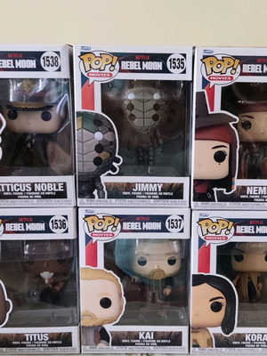 Funko Pop! Rebel Moon bundle of authentic figures
