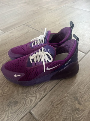 Nike 270 shoes used, purple, sizes 37.5 and 38