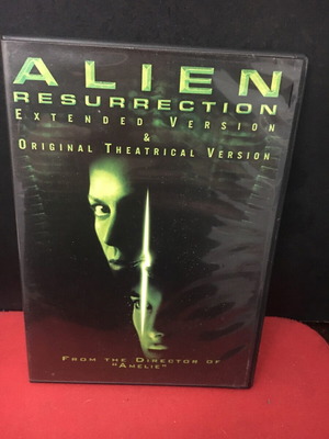 Alien Resurrection DVD употребяван с субтитри, разширена и оригинална версия