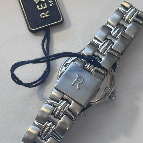 Rexstar Swiss 21mm women's watch new, black