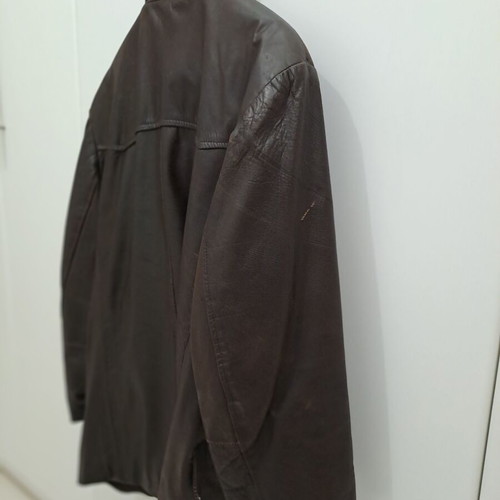 Tough Riders men's leather jacket used, brown, size XL