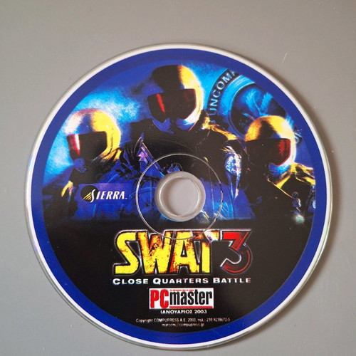 SWAT 3 PC disc used