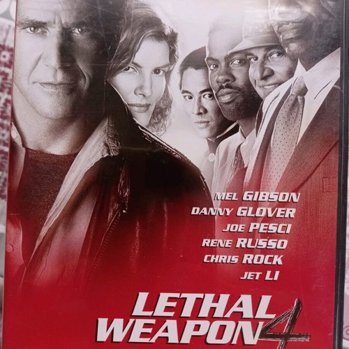 Lethal Weapon 4 DVD like new, subtitles, action crime thriller