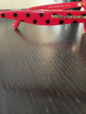 Dolce & Gabbana kids sunglasses, red and black