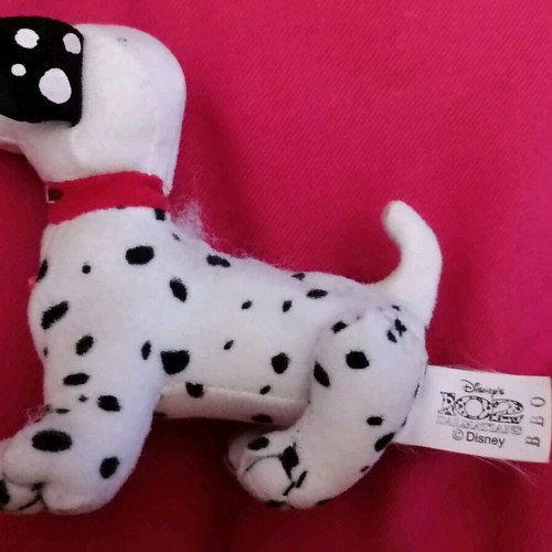 Disney Dalmatian Dog plush vintage used from Mac Donald's 2001