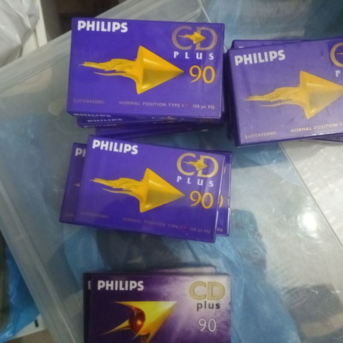 Phillips sealed audio cassettes pack of 15, 90 minutes