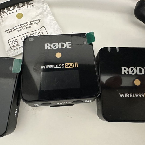 RØDE Wireless GO II microphone like new