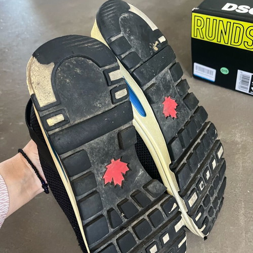 Dsquared2 men's sneakers used, size 41, black