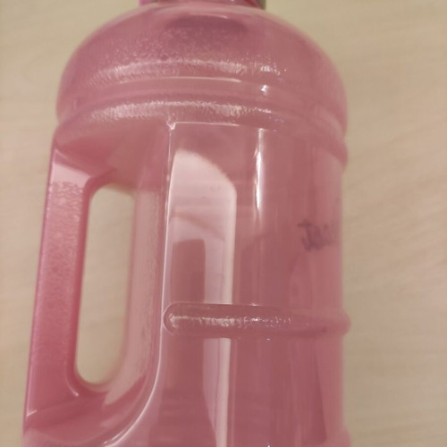 Water container 1.89 liters pink new