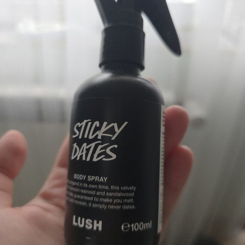 Lush Sticky Dates 100ml body spray new, authentic