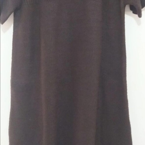 Zara knitted dress used, brown, size M for women or teens