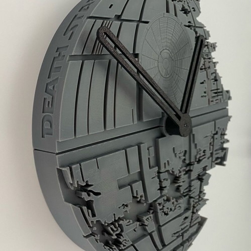 Death Star Star Wars wall clock new, 20x20cm