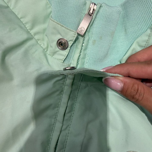 North Sails bomber jacket used, turquoise, men's M