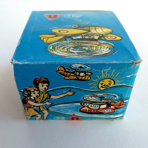 Amphibion Wind-Up Toy 1960s New Greek Made