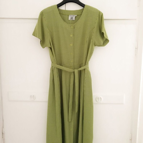 Colours Of The World dress green like new, size M