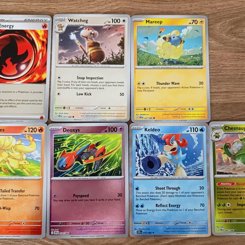 Pokemon Card Bundle Mint Condition 53 Cards from PLF, POR, CRI