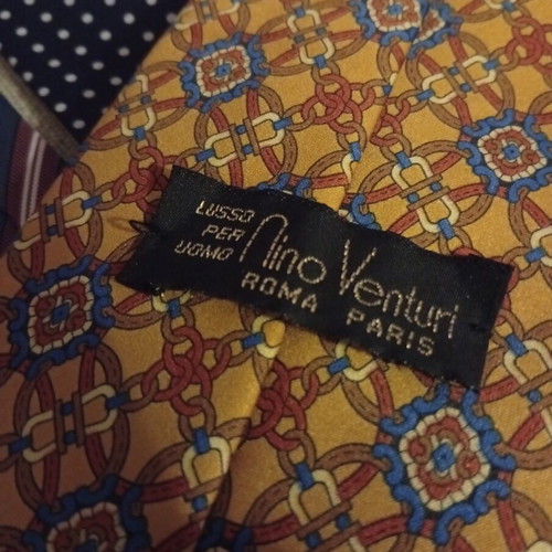 Ties used, various Italian, French, Greek, silk and polyester