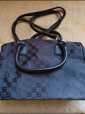 Sisley shoulder and hand bag used, brown