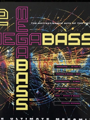 Megabass 2 Vinyl LP like new, mixed stereo, 1990 UK pressing