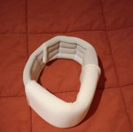 Cervical collar used, code 212, excellent condition