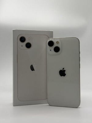 Apple iPhone 13 128GB Starlight с 100% здраве на батерията