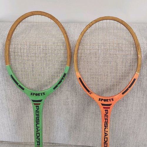 Badminton rackets pack of 3 used Persuader sports vintage