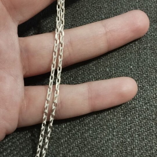 Long women's necklace with pink pierced beads and crystals, new